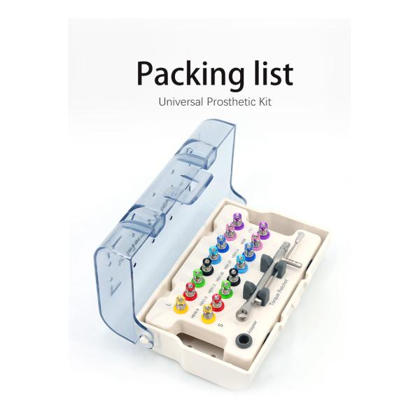 Autoclavable зубной имплантат оборудует легковес отвертки установленный