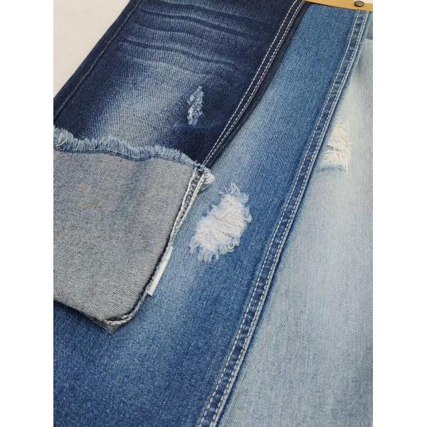 Style TWILL Polyester de coton 178-180cm Tissu en denim pour les femmes Jeans 9,3 oz