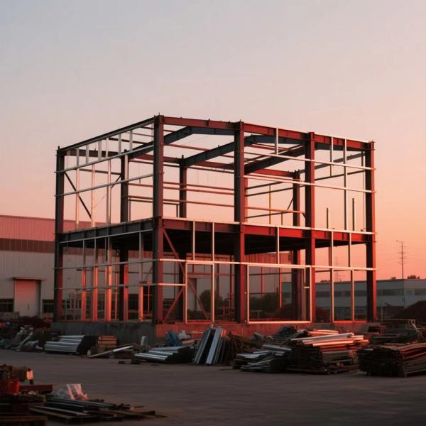 Flexible Steel Metal Farm Buildings Prefabricated Steel Structure Warehouse