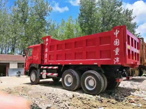 6x4 375 Horse Power Used 30 Ton 2nd Hand Dump Trucks