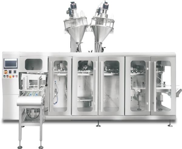 Doypack pulveriza a precisão alta de máquina 30-60Bags/Min 1000ml do enchimento e de embalagem