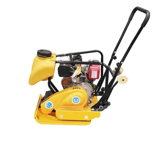 Plate Compaction Work Petrol Plate Compactor with Air-cooled 4-cycle Gasoline Engine
