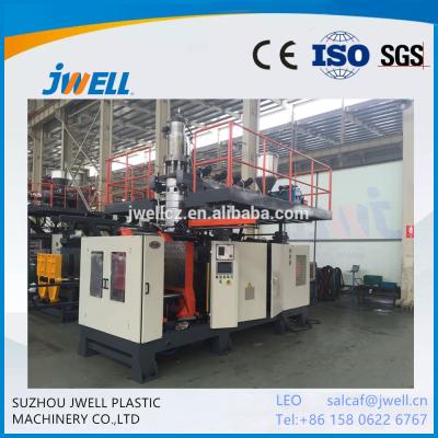 80 parafuso Dia Hdpe Blow Moulding Machine com linha de tira sistema da vista