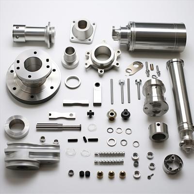 Processamento de alta precisão de peças de aço CNC Torno de moagem de peças CNC Pequenas peças de fabricação