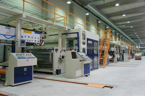 Corrugated Carton Machine Paperboard Production Line with Video Technical Support