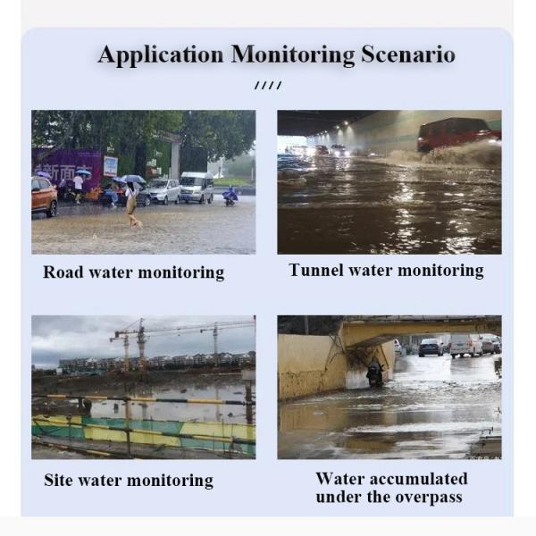 IP68 Rated Underground Waterlogging Detector for Solar Powered Water Level Monitoring