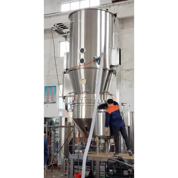 Pharmaceutical GHL High Shear Granulator  Automatic Wet Mixing and Granulating Machine
