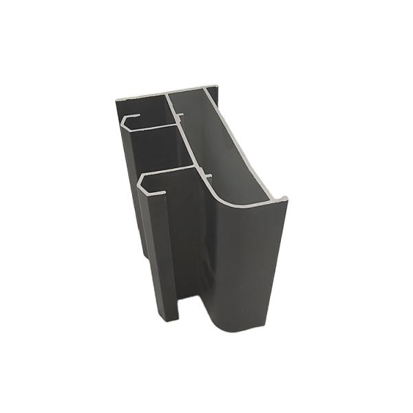 ±1% Tolerance Extruded Aluminium Profiles for Double Track Sliding Doors Roller Track