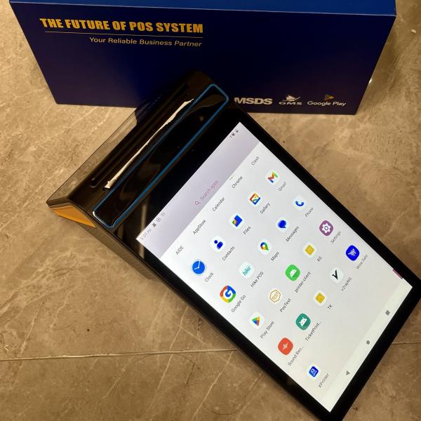 Food Truck POS System Smart POS with Android 14 Operating System and GPS Support