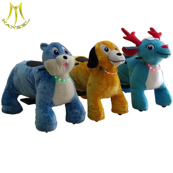 Hansel  wholesale children moving dog animal electronic ride on unicorn for park