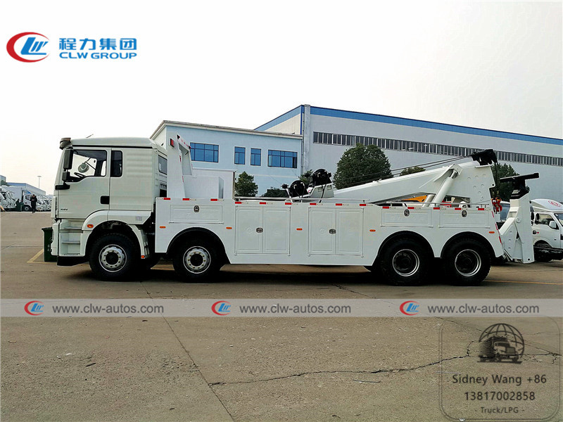 371HP 30 - тележки вредителя 60T Shacman 8x4 тяжелые