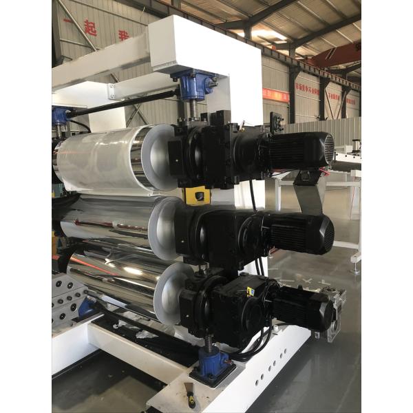 Acrylic PP PE PS ABS HIPS PMMA PLA PET Sheet Making Machine with 38CrMoALA Screw Material
