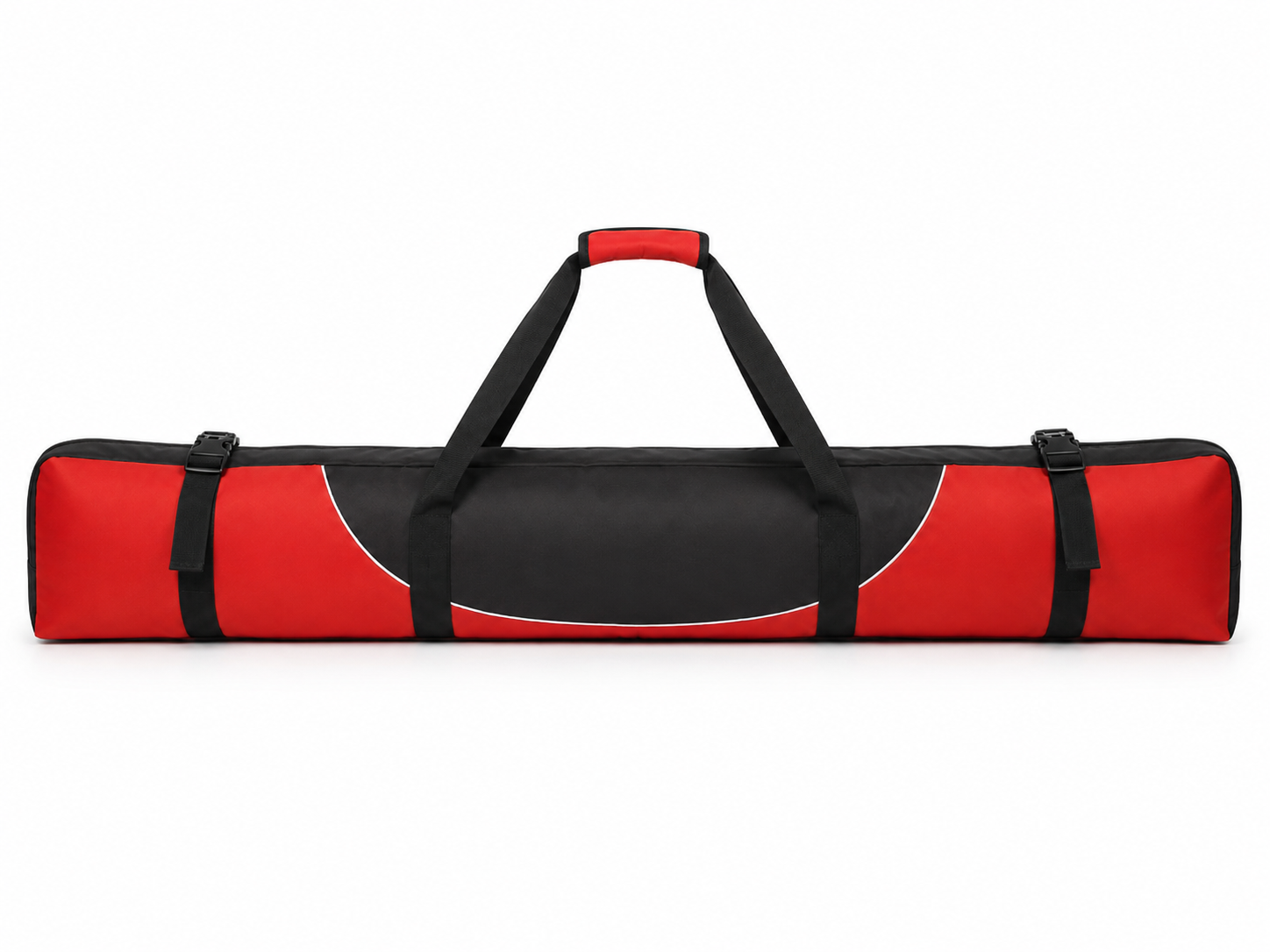 Fully Padded Single Ski Bag, Durable Ski Travel Case for Air Travel, Storage, Winter Sports & Outdoor Trips