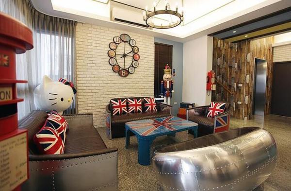 Industrial Style Home Leather Couch Wooden Frame Aviator Furniture aluminum sofa aviator