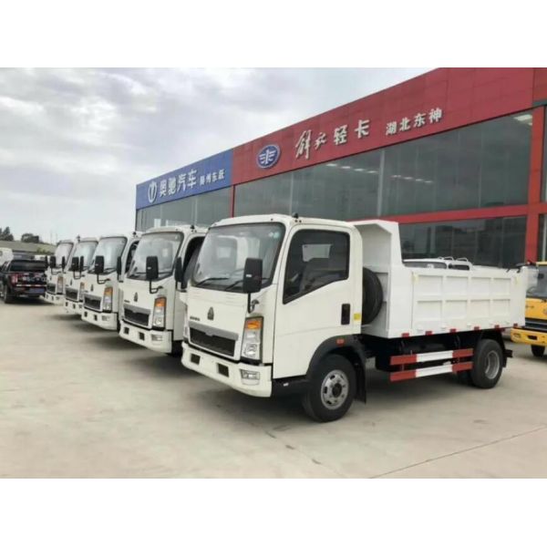 Tipper Hydraulic Dump Truck 4X2 150HP-250HP Horsepower For Tipper Lorry