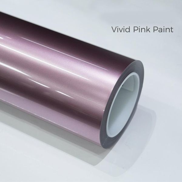 UV Protection Color PPF Scratch Resistant Automotive Paint Film Vivid Pink
