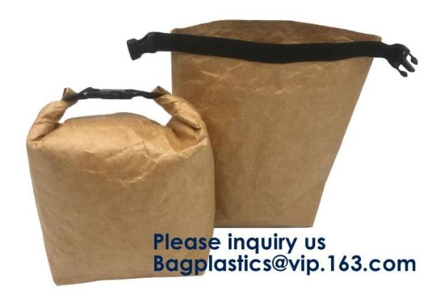 Durable Tyvek Lunch Bag, DUPONT PAPER, Foldable Insulated, Fibers Innovation Bag Thermal Bag Food Bags