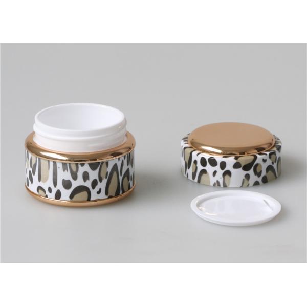 Изготовленные на заказ небольшие пластиковые косметические опарникы мочат картину прекрасное 15мл печатания передачи