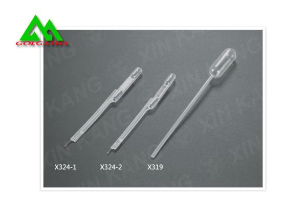 Pasteur Pipette Dropper Medical And Lab Supplies Disposable Glass / Plastic