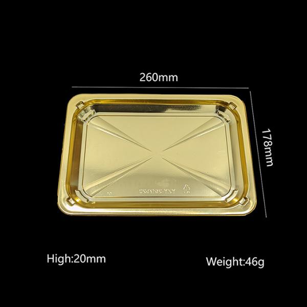High Atmosphere Barrier Thermoformed PET Sushi Tray