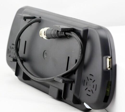 China supplier 7inch Rearview Mirror Monitor MP5 Bluetooth USB,SD Special for Bus Truck