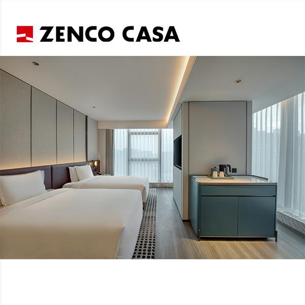 Conjunto de mobiliário de quarto de hotel de estilo moderno, incluindo caixa de cama de 1300*2000*250mm