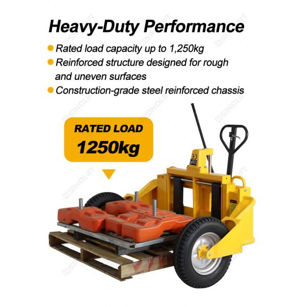 RP1000A / RP1250A All Terrain Manual Hydraulic Pallet Truck