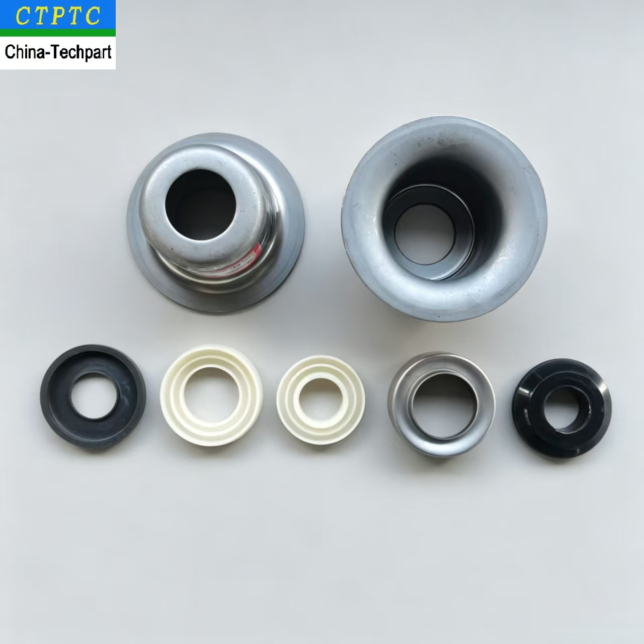 Low Noise SPHC Carbon Steel TK Bearing Housing With Labyrinth Seal For Conveyor Roller Assembly