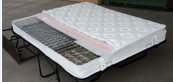 White 8 pillow top Foam/bonnel/pocket coil spring sofa mattress for mechanism fold into sofa