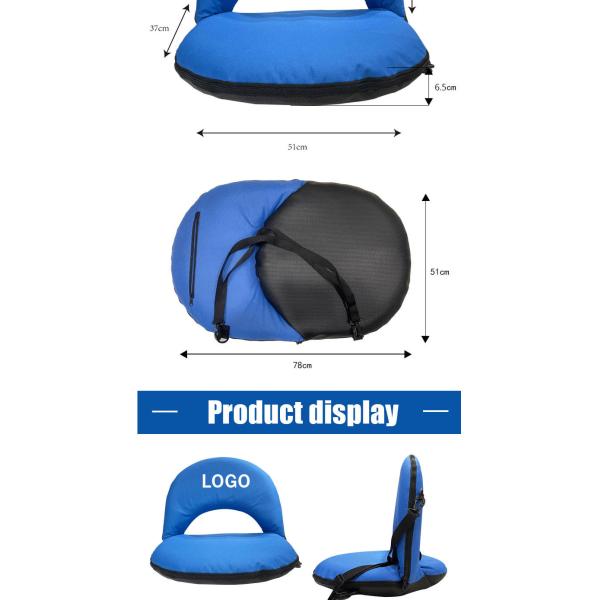 51x37x41cm Folding Stadium Chair Bleacher Seat Portable Stadium Bleacher Cushion Chair