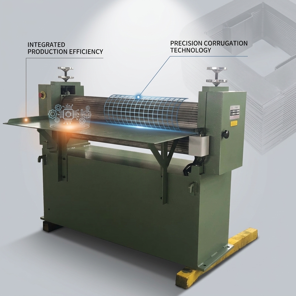 Automatic Transformer Insulation Paper Board Corrugating Machine Production Line