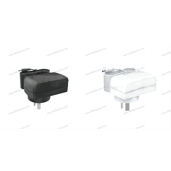 IEC/EN 60601 Certified 24W AU Plug Medical Power Supply, 12V/9V/5V/24V/36V Medical AC Adapter