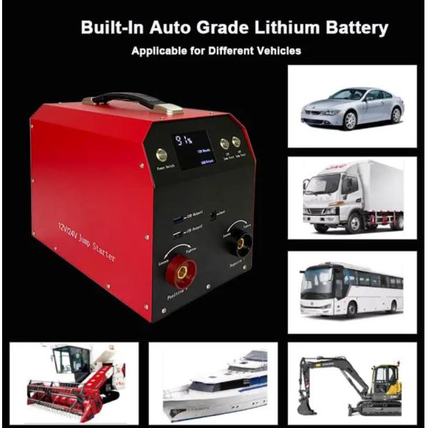 4000A Portable Car Battery Charger Auto Truck 12v 24v Car Battery Jump Starter Power Bank