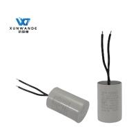 Ar condicionado ventilador condensador CBB60 450V 3.5UF Grey Shell plástico 50 / 60HZ RoHS