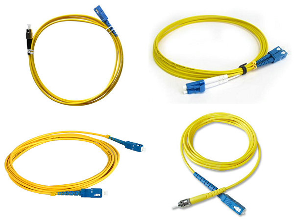 Communication Fiber Optic Simplex Patch Cord St Connector Fiber Optic Cable