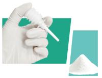 Polissacarídeos microporosos de origem vegetal hemostáticos em pó hemostático cirúrgico absorvível