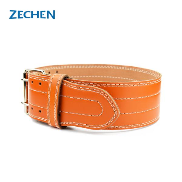 4 Inch 13mm Powerlifting Belt Genuine Cow Leather Back Support Belt Waist For Gym