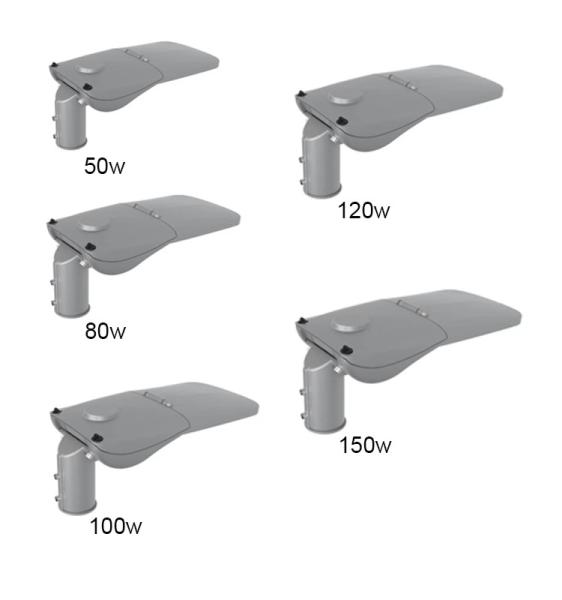 Aluminum Alloy Intelligent Street Lamp 80w Led Street Light For Pedestrian Walkways