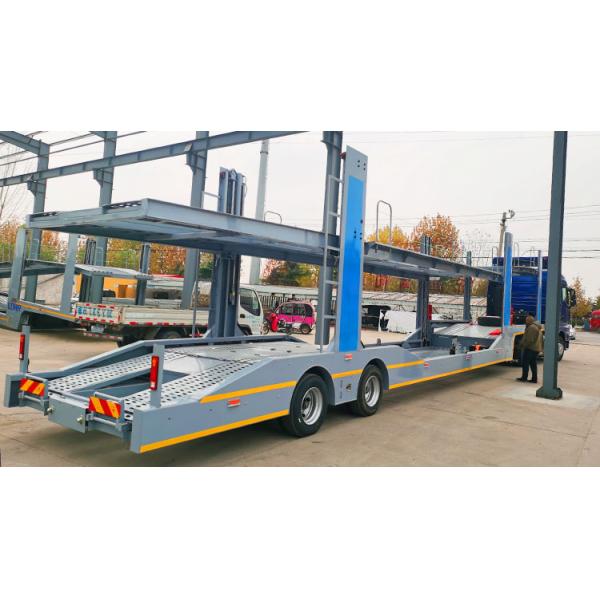 2 Axle Car Carrier Trailer Truck Car Hauler Car Transport Trailer European style for Sale in Russia