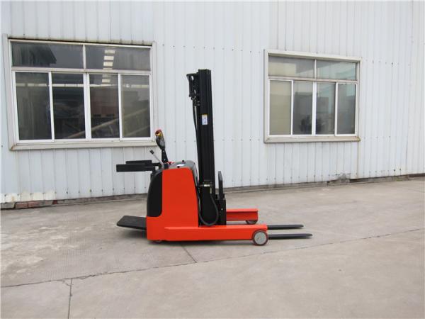 Manual Walk Behind Forklift Pallet Lifting Equipment With AC Vertical Motor