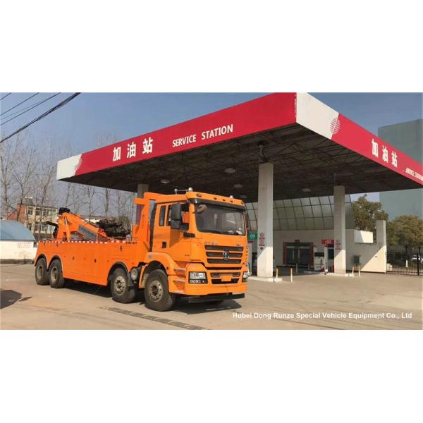 SHACMAN F3000 8x4 Heavy Duty Tow Truck Wrecker 31 Ton For Road Recovery