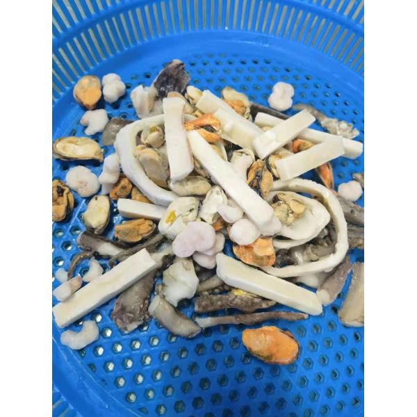 Смешивание 500gr/bag морепродуктов IQF замороженное с удостоверением подлинности ISO