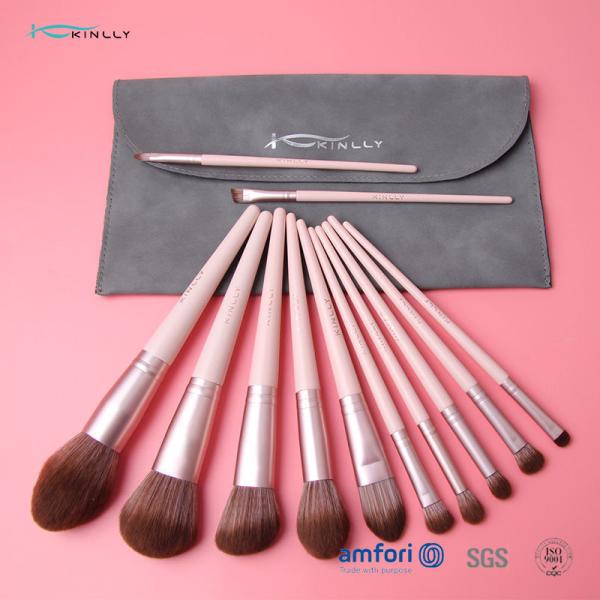 sistema de cepillo del maquillaje del viaje 12pcs