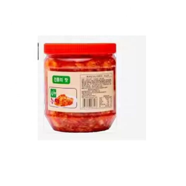 Wholesale Ready to Eat Fresh Crisp Fermented Red Frozen Foods Chili Kimchi Cabbage Hot Kimchi