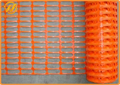 Anti - UV 1*50m 80g Orange Safety Fence Security Platic Mesh Fence For Garden
