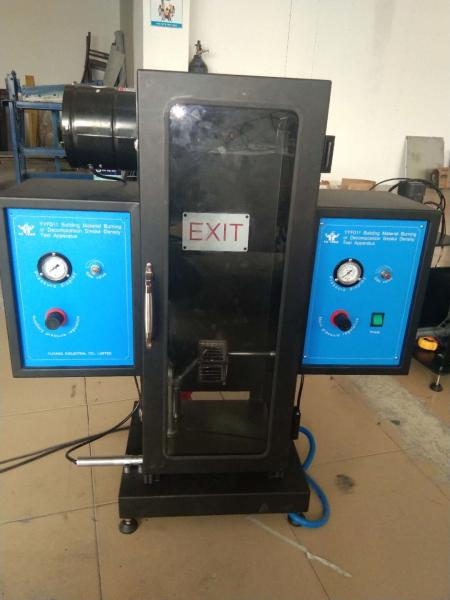 0.5KW Flammability Testing Equipment , Decomposition Smoke Density Test Apparatus