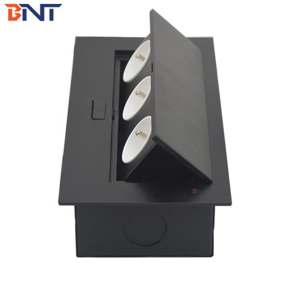 Office furniture hidden pop up desk power mounted socket with EU power