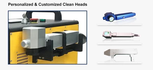 Wide Application Rust Cleaning Laser Machine 60W 1.5mj Pulse Energy