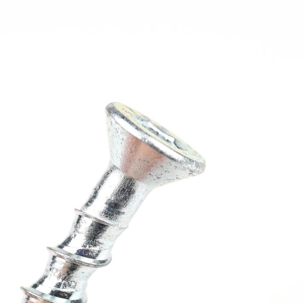 Углеродистая сталь белый цинк покрытый шестеренковой розеткой плоская голова самосверление каменное строительство бетонные винты M8 50 мм