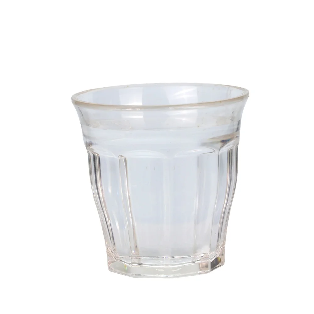Customized 250ml Nine Angle Plastic Shot Glass Unbreakable Crystal Like for Bar Party
